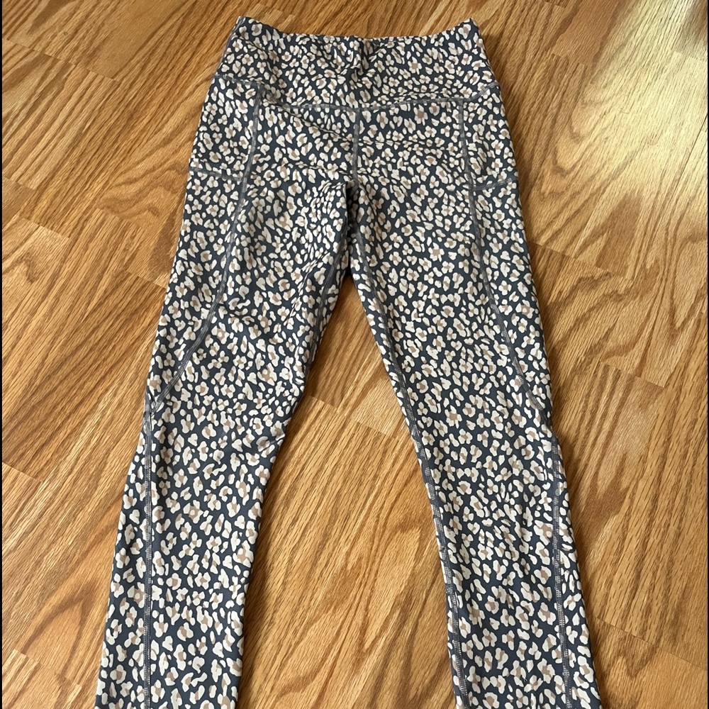 Ouges Flower Print Full Length Legging S